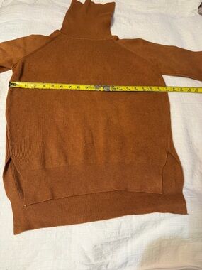 Karen Scott- Small - Rust Orange Ribbed Knit Sweater